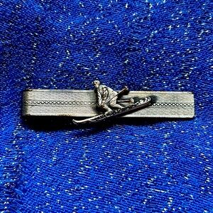 Lake placid New York ski money clip